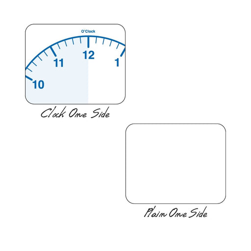 Creative Kids Whiteboard Tablet A4 Clock 297 x 210mm Navy Blue