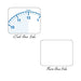 Creative Kids Whiteboard Tablet A4 Clock 297 x 210mm Navy Blue