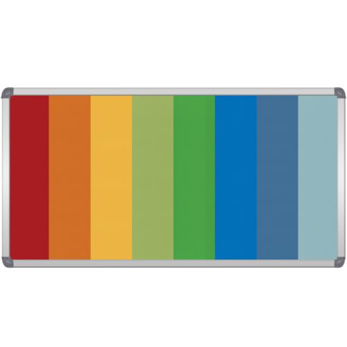 Visionchart Velour Pinboard Standard Frame up to 1800mm AVP1800