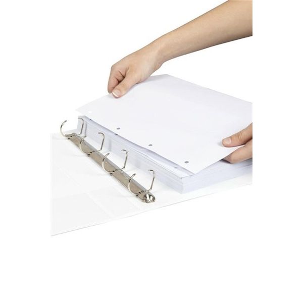 Premier Insert Binder A4 4D 25MM White