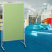 Visionchart Modulo Room Divider Pinboard T Leg Lime