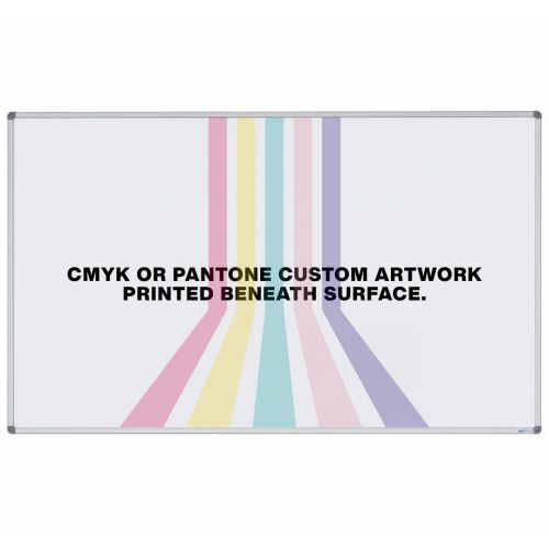 Visionchart Printed Magnetic Whiteboard Standard Frame 1800 x 1200mm PVB1812