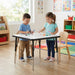 Creative Kids Height Adjustable Table Legs Set 500-750mm Black ETB-LEG