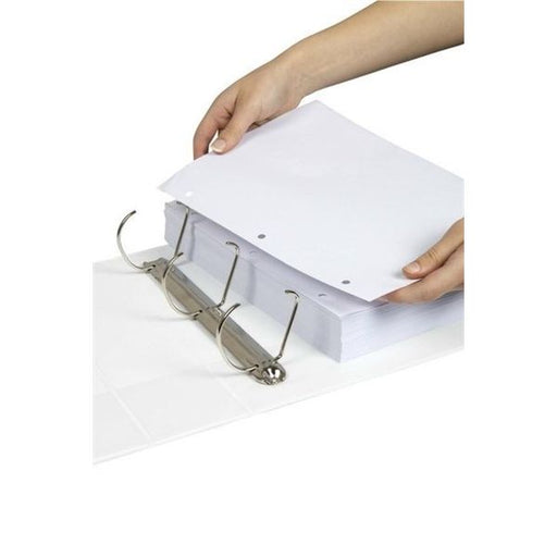 Bibbulmun Insert Binder A4 3D Ring 50mm White