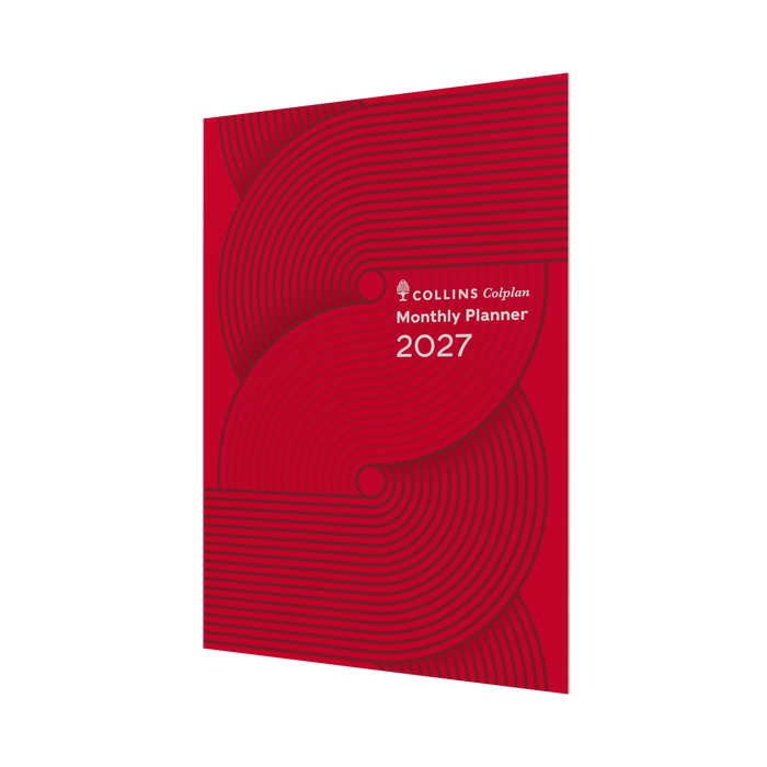 2027 Calendar Year Diary/Planner - 12 Month A4 Month to View Diary - Soft Cover - Collins Colplan