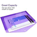 Purple Document Envelope A4 Size with Button Closure – Pack of 10