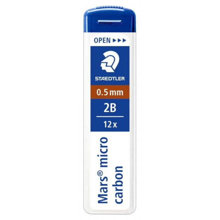 Staedtler Mars Micro Carbon Leads 0.5 2B 12 pack
