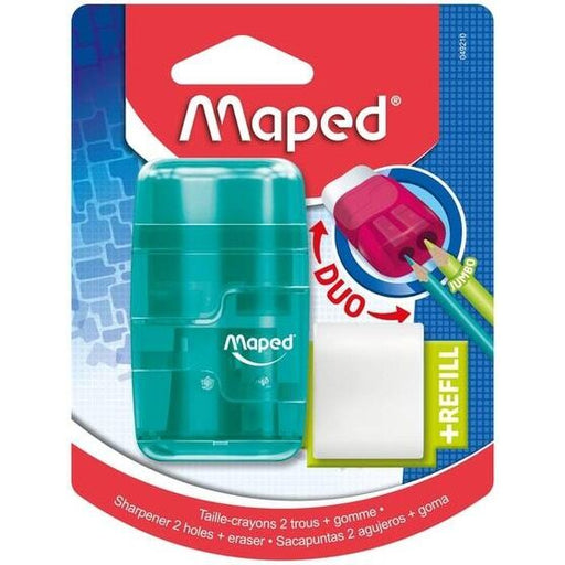 Maped Connect Sharpener/Eraser Translucent