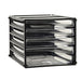 Esselte Desktop Filing Drawers A4 4D Black