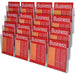Esselte Brochure Holder Wall Sys A4 4T-16 Comp