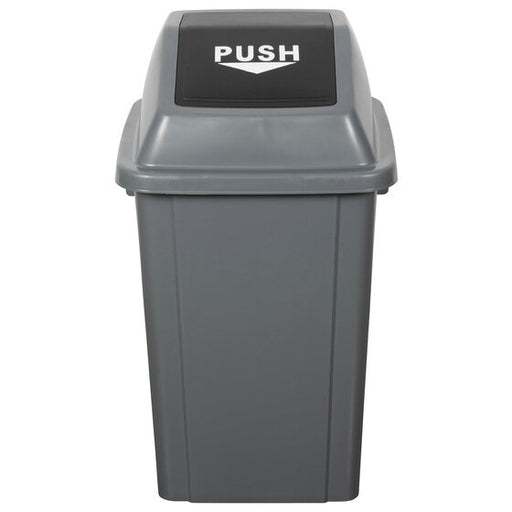 Cleanlink Rubbish Bin with Bullet Lid 60L Grey