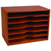Esselte Naturals Stationery Stand Horizontal 6T Wooden