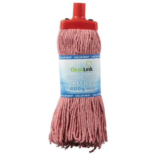Cleanlink Mop Head 400GM Red