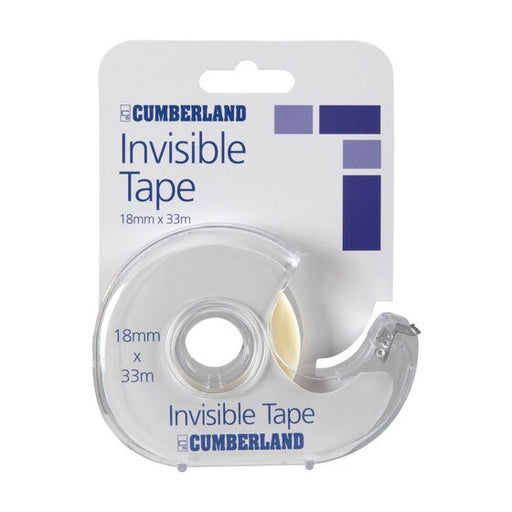 Cumberland Tape Dispenser 18MM X 33M Invisible BX12