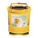 Cleanlink Heavy Duty Mop Bucket Metal Wringer 16L Yellow