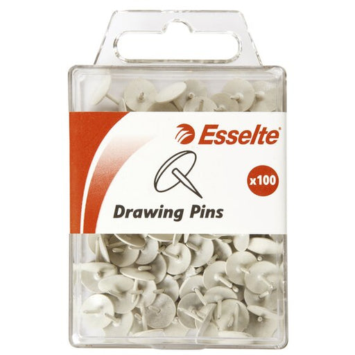 Esselte Pins Drawing Pack 100 White