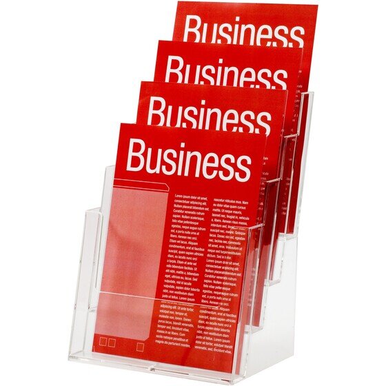 Esselte Brochure Holder Free A4 4T-4 Comp