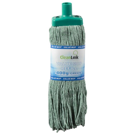 Cleanlink Mop Head 400GM Green