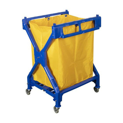 Cleanlink Scissor Trolley Blue