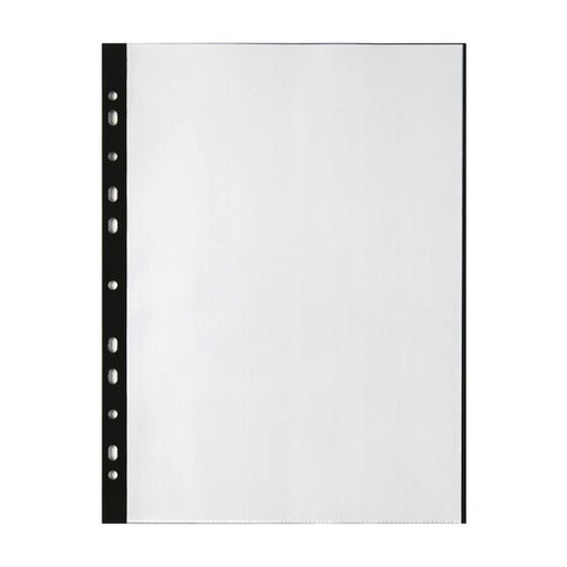 Marbig Binder Display Book 20 Pocket CLEAR/BLACK