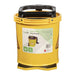 Cleanlink Heavy Duty Mop Bucket Plastic Wringer 16L Yellow