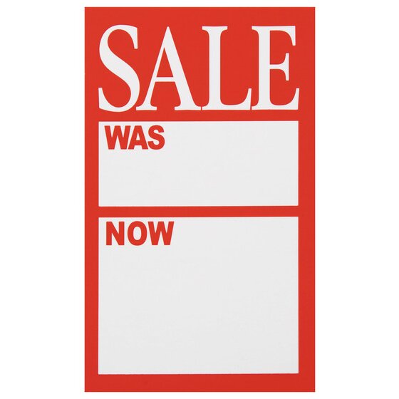 Quikstik Display Tickets Sale PACK10