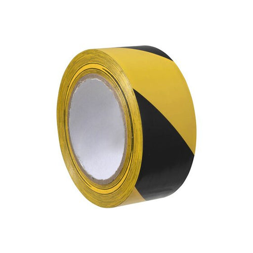 Cumberland Warning Tape 48MM X 45M BLACK/YELLOW