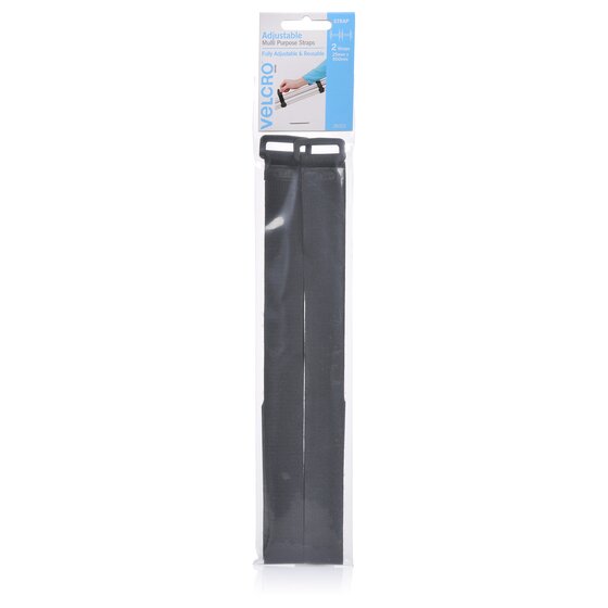 Velcro Velstrap Inc Buckle Black PK2