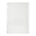 Marbig Professional Indices & Dividers 10 Tab PP A4 Clear