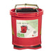 Cleanlink Heavy Duty Mop Bucket Metal Wringer 16L Red