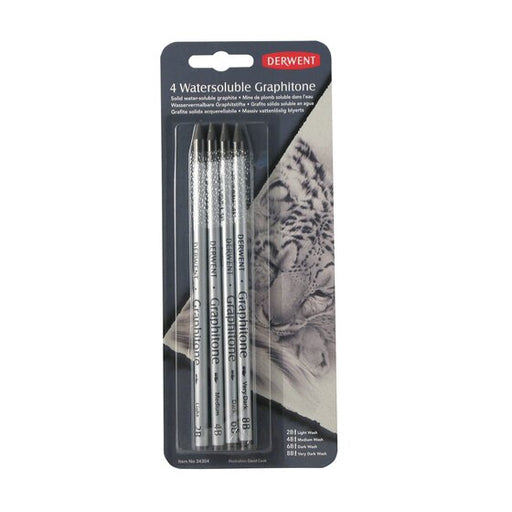 Derwent Graphic Pencil Asdtd PK4
