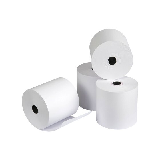 Marbig Cash REGISTER/EFTPOS Roll Lint Free - 76X76X11.5MM PACK4