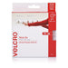 Velcro Stick on Hook Only 25MMX5M White