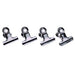 Esselte Clip Bulldog 38MM Box 72 Chrome