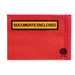 Marbig Professional Packaging Envelope Doc Encl 165X115MM Red BX1000