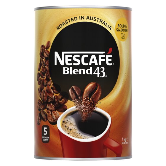 Nescafe Blend 43 Instant Coffee Can 1KG
