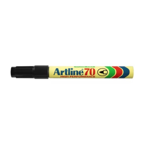 Artline 70 Permanent Marker 1.5MM Bullet Nib Black Hs