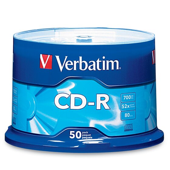 Verbatim Cr-r 80 Min Pack of 50 52X