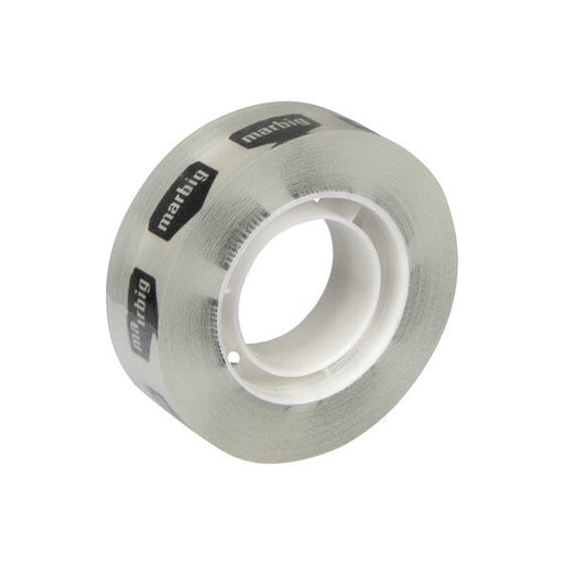 Marbig Tape Office 18MMX33M(25.4MM Core) Trans 18MMX33M(25.4MM Core)