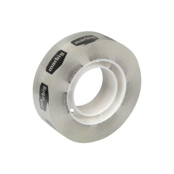Marbig Tape Office 18MMX33M(25.4MM Core) Trans 18MMX33M(25.4MM Core)