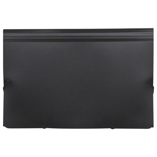 Marbig Expanding File with Storage Box Black