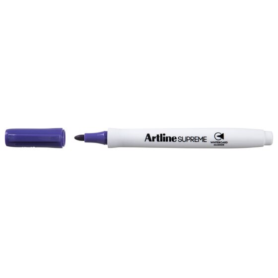 Artline Supreme Whiteboard Marker Purple Antimicrobial