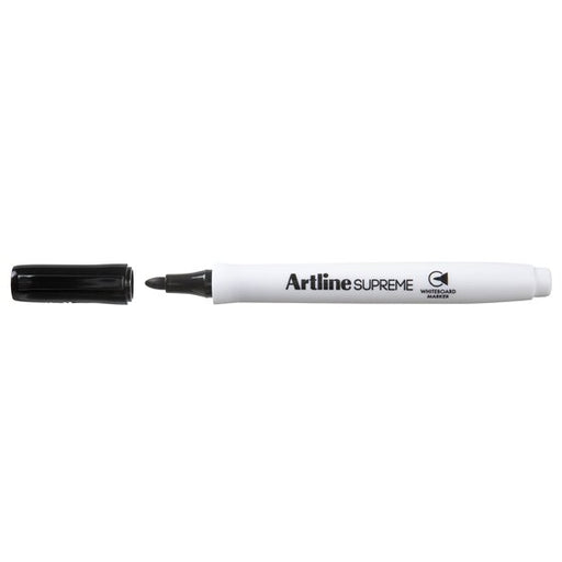 Artline Supreme Whiteboard Marker Black Antimicrobial