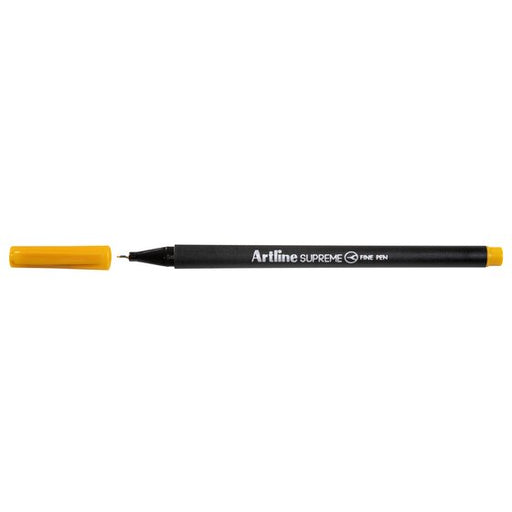 Artline Supreme Fineliner Pen 0.4MM Chrome Yellow