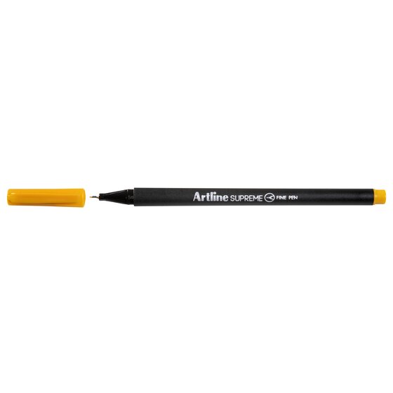 Artline Supreme Fineliner Pen 0.4MM Chrome Yellow