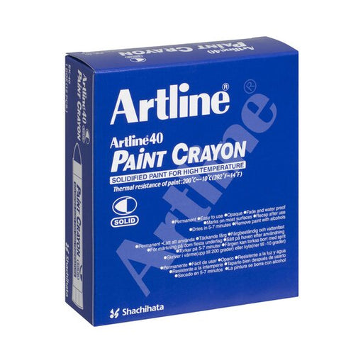 Artline 40 Permanent Paint Crayon Yellow