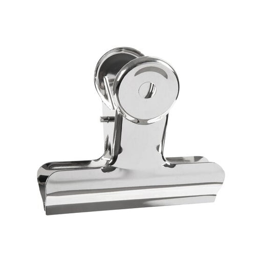 Esselte Clip Bulldog 75MM Box 36 Chrome