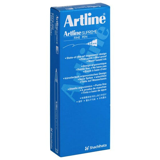Artline Supreme Fineliner Pen 0.4MM Green