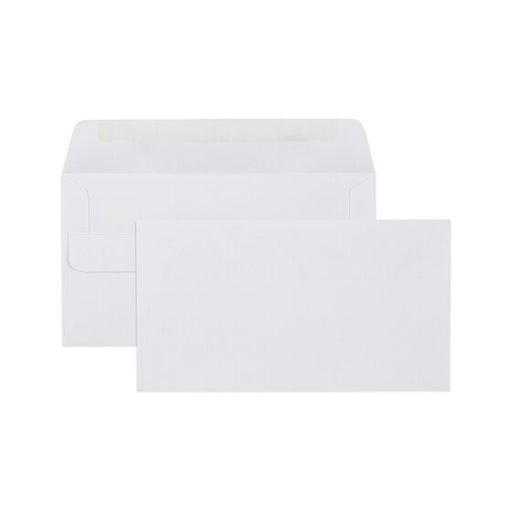 Cumberland Self Seal Plain Envelope 80GSM 11B 90 X 145MM White BOX500