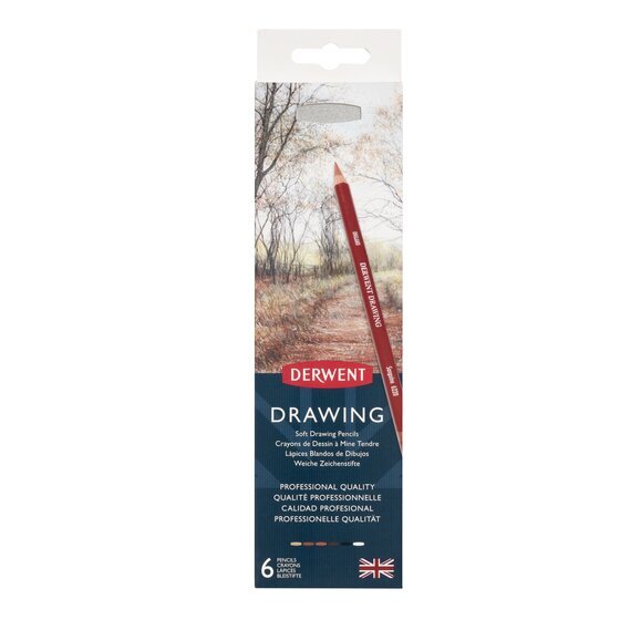 Derwent Drawing Pencil Tin 6